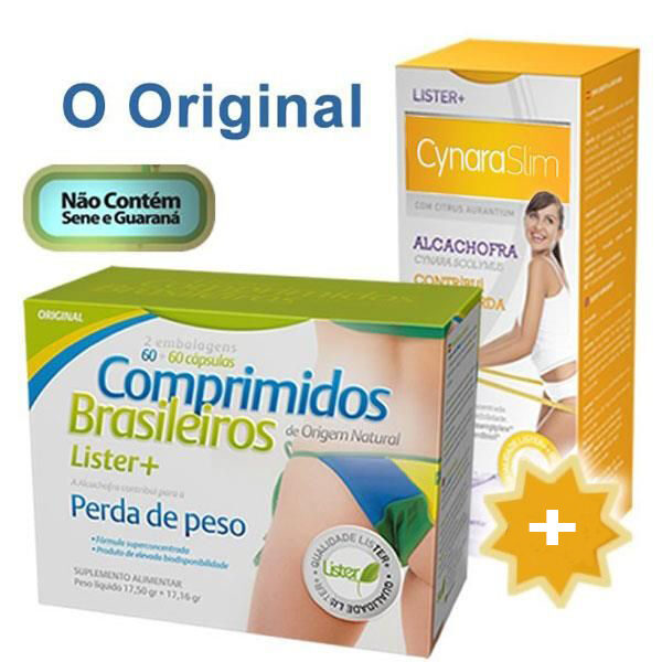 Comprimidos Brasileiros (Oferta de Drenante) Lister+