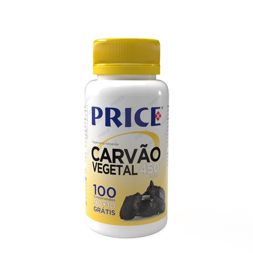 Carvão Vegetal 450mg, Comp.