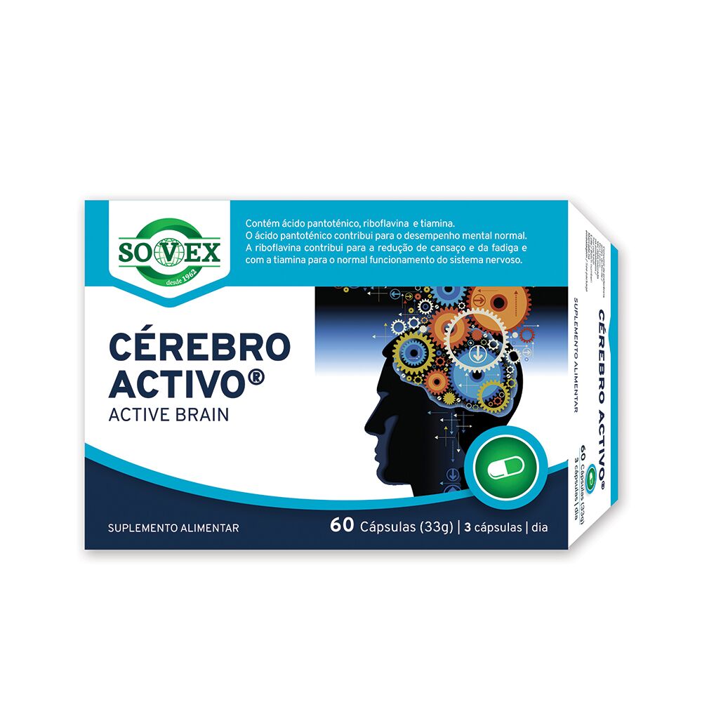 Cérebro Activo, 60 Cáps.