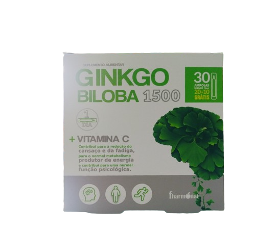 Ginkgo Biloba 1500, 30 Amp.