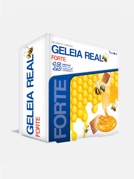 Geleia Real forte 15 Ampolas