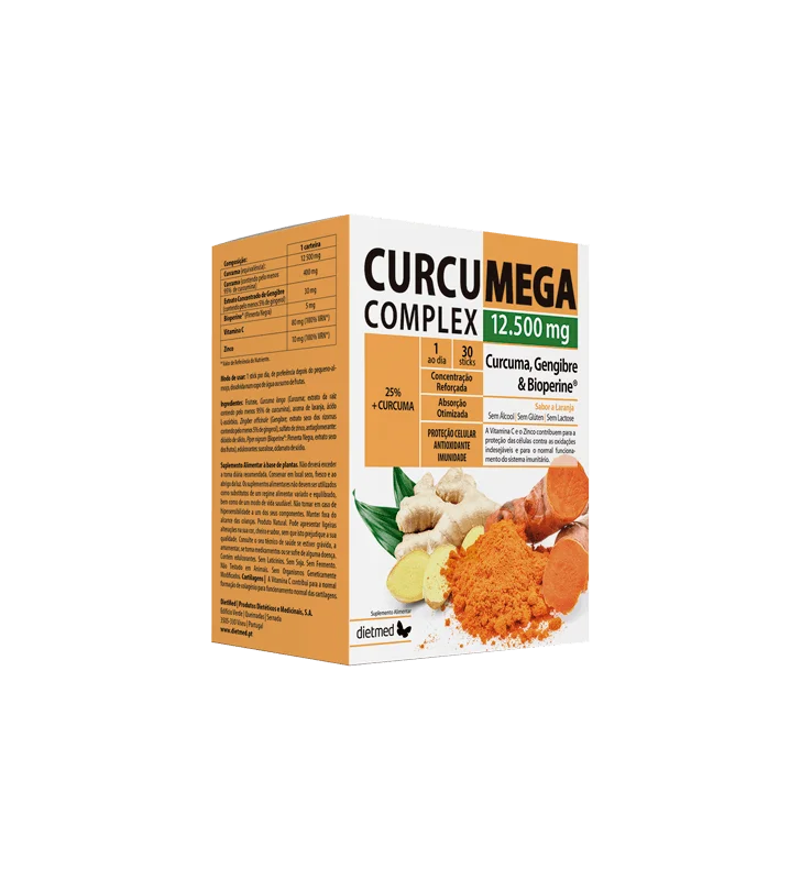 Curcumega complex 12.500mg, 30 saquetas