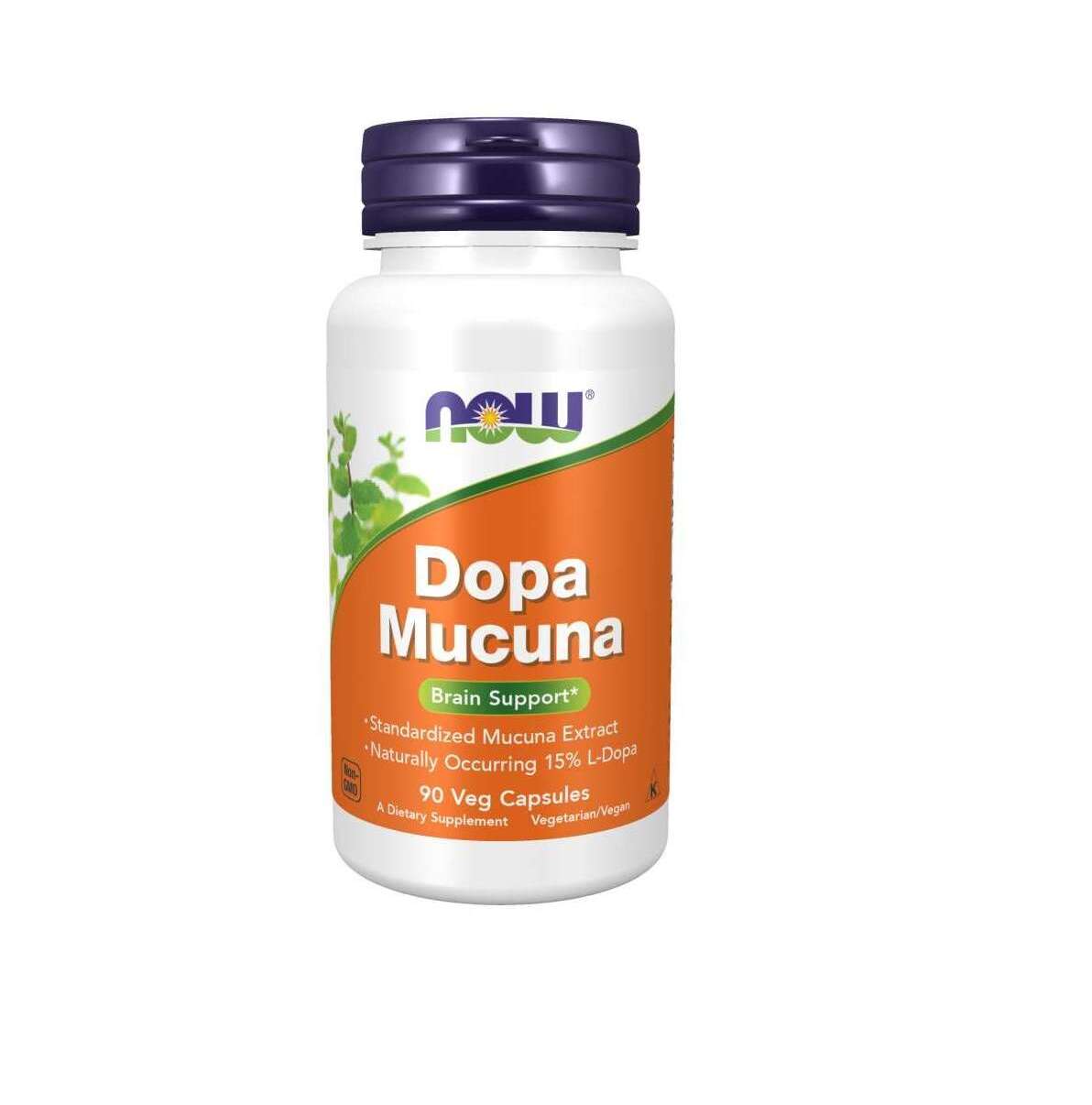Dopa Mucuna, 90 Cáps, Now