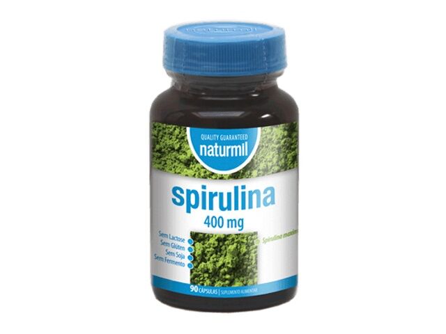 Spirulina 400mg, Cáps.