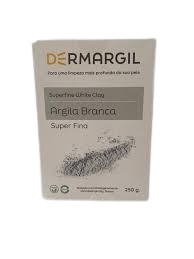 Argila Branca Super Fina – 250g – DERMARGIL