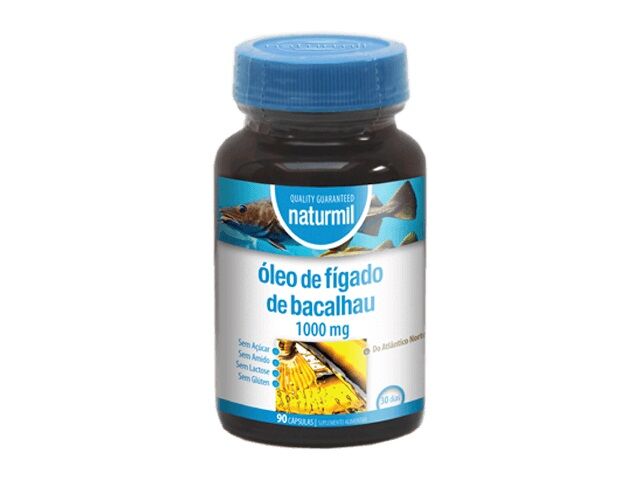 Óleo de Figado de Bacalhau, 1000mg