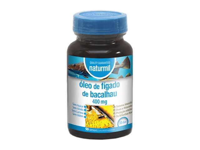 Óleo de Figado de Bacalhau, 400mg
