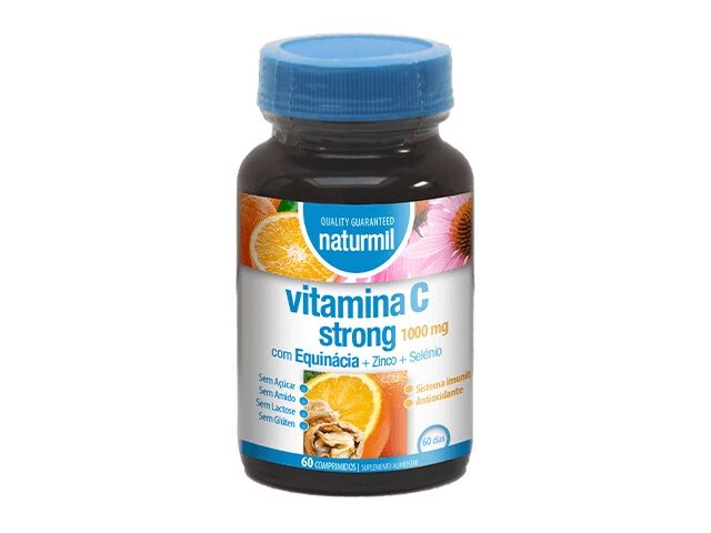Vitamina C 1000mg strong+ equinácia+zinco+selénio