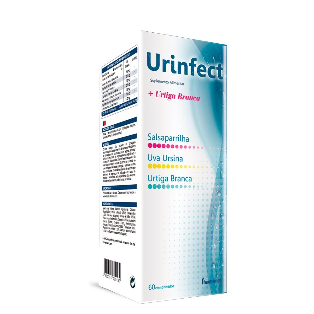 Urinfect (+Urtiga Branca), 60 Comp.