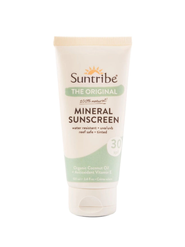 Protetor Solar Mineral Natural Corpo&Rosto FPS30 (100ml) - Suntribe