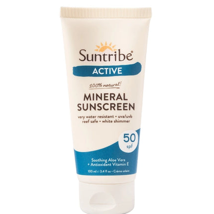 Protector Solar Mineral Natural FPS 50 (100ml) - Suntribe