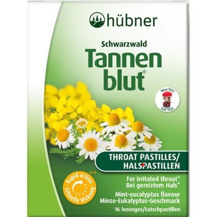 Tannenblut Throat Pastilles 16 Lozenges