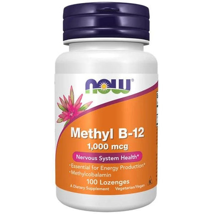 Methyl B12 1000 mcg (100 lozenges) – Now