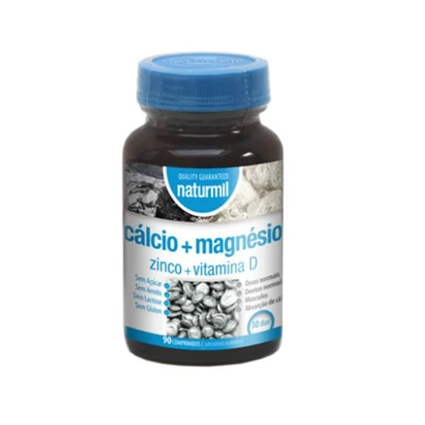 Cálcio + Magnésio + Zinco + Vitamina D, 90 comp.