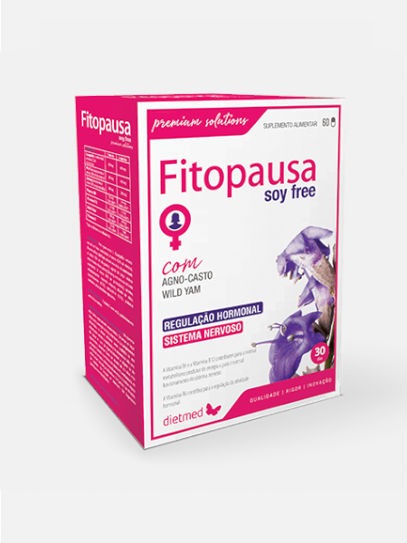 Fitopausa Soy Free – 60 cápsulas – DietMed