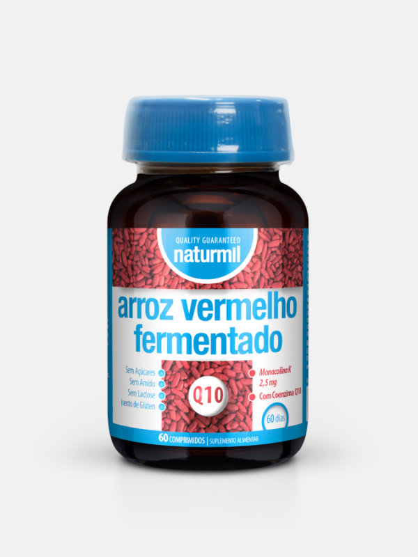 Arroz vermelho fermentado 60 comp.