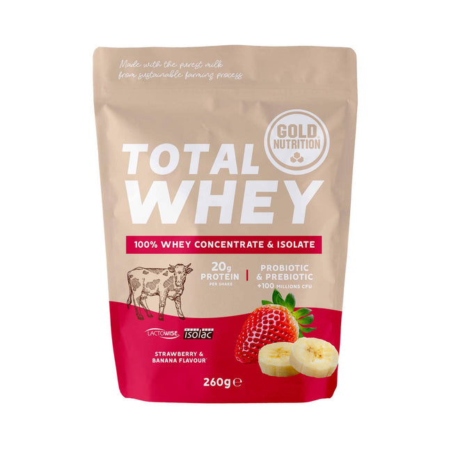 Total Whey Morango Banana 260 gr