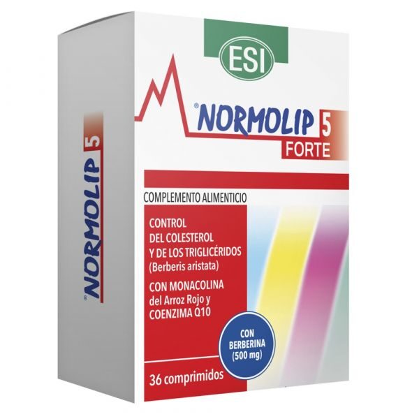 Normolip 5 Forte 36 comp. (Nova fórmula)