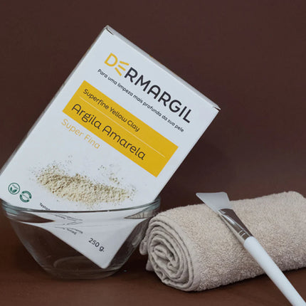 Argila Amarela Super Fina – 250g – DERMARGIL