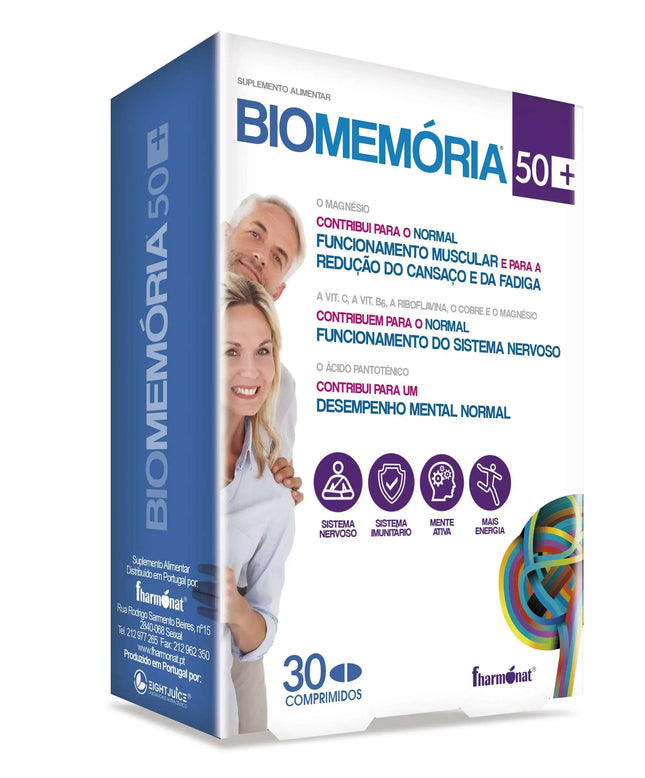 BioMemória 50+ comprimidos
