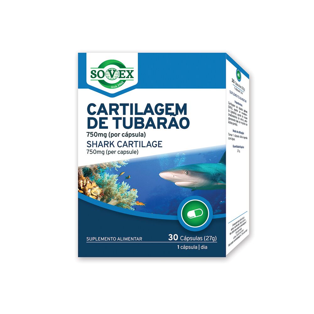 Cartilagem de Tubarão, 30 Cáps.