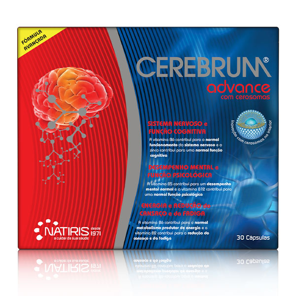 Cerebrum® Advance com cerosomas 30 cáps.