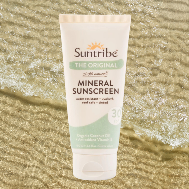 Protetor Solar Mineral Natural Corpo&Rosto FPS30 (100ml) - Suntribe