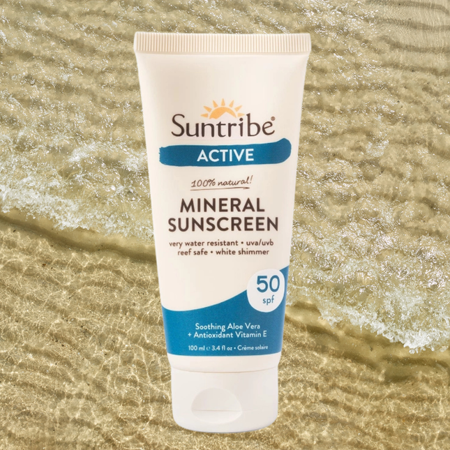 Protetor Solar Mineral Natural FPS 50 (100ml) - Suntribe