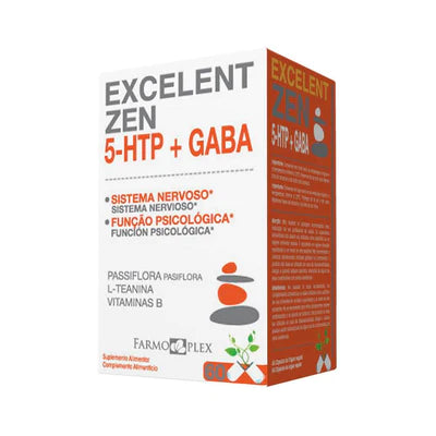Excelent Zen 5-HTP+Gaba 60cap