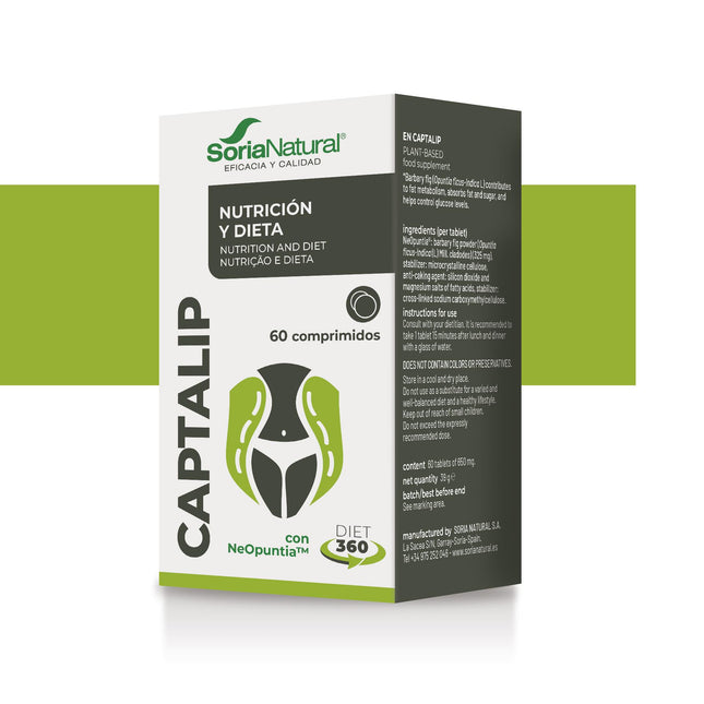 Captalip 60 comprimidos - SoriaNatural