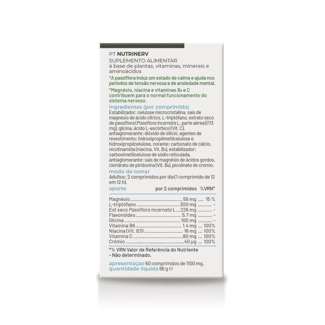 Nutrinerv 60 comprimidos - SoriaNatural