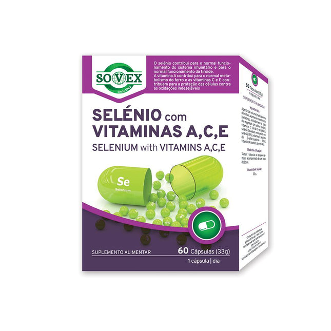 Selénio com Vitaminas A, C, E