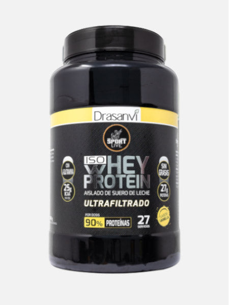 Whey Protein Isolado baunilha – 800 gr – Drasanvi
