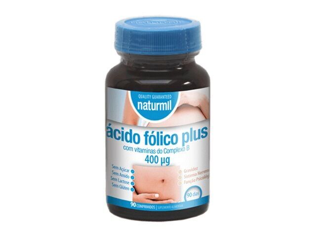 Naturmil Ácido Fólico Plus, 400ug