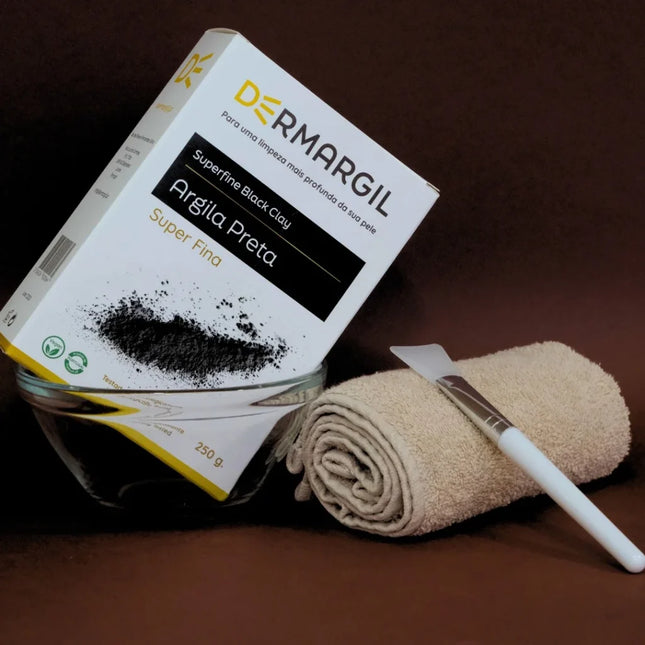 Argila Preta Super Fina – 250g – DERMARGIL