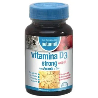 Vitamina D3 Strong 4000 UI (com acerola+zinco)