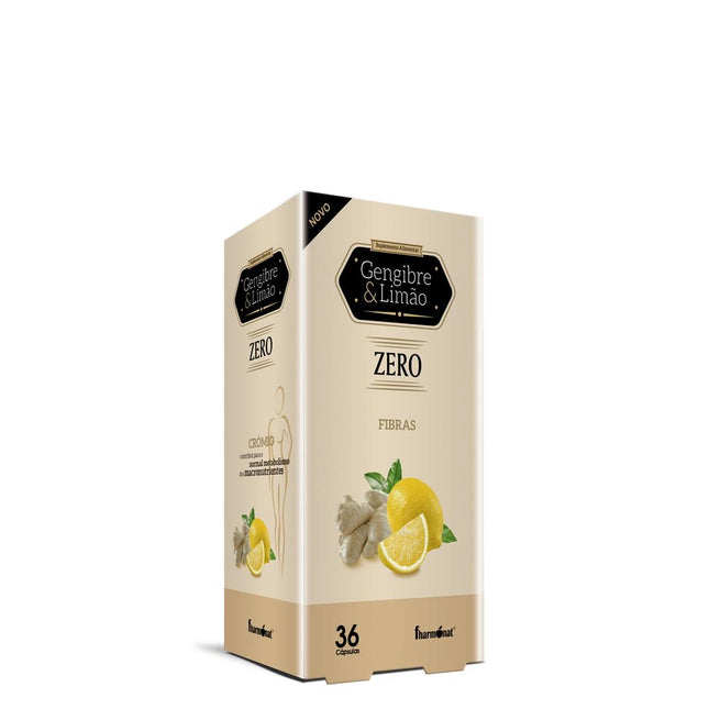 Gengibre & Limão Zero Fibras, Cáps