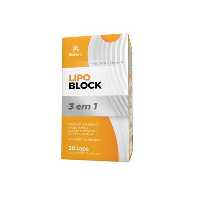 Lipo Block 3 en 1, 30 Cáps.