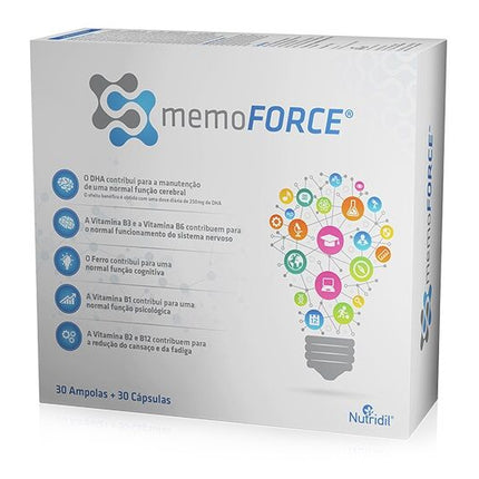 MemoForce Forte, 30 Amp. + 30 Cáps.