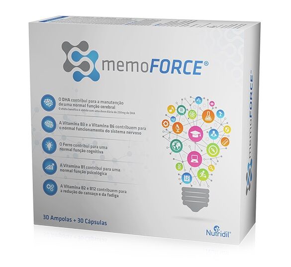 MemoForce Forte, 30 Amp. + 30 Cáps.