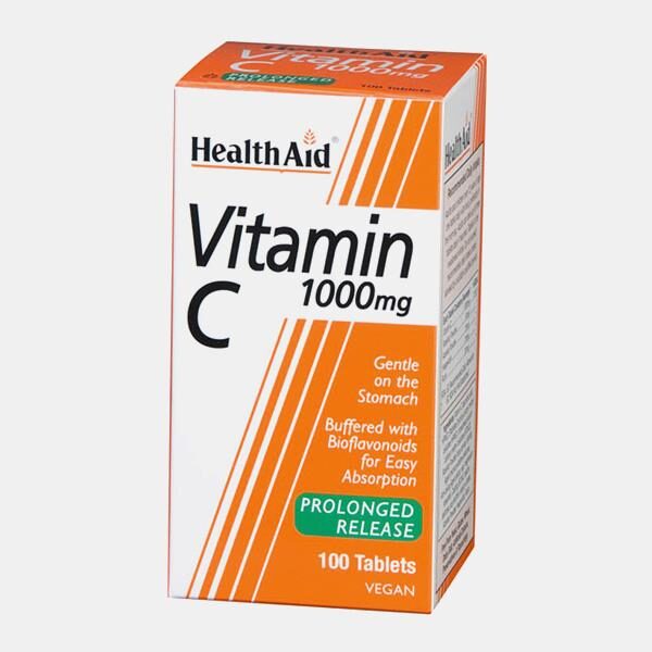 Vitamina C 1000mg, libertação gradual